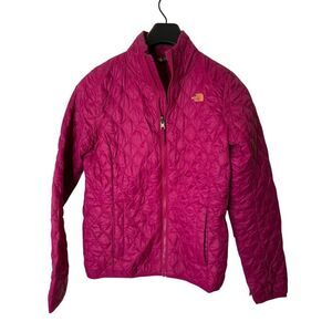 The North Face quilted thermoball full zip jacket women's size small